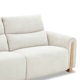 Aiden & Ivy 布面雙人電動沙發