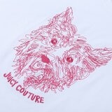 Juicy Couture 女刺繡短袖上衣 白