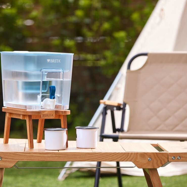 Brita Flow 桌上型濾水箱 8.2公升 附6入 Maxtra Pro 濾芯