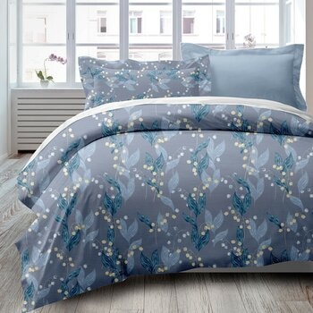 Caliphil 美國棉雙人床包兩用被四件組 152公分 X 190公分 平易近人