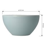 Minoyaki 日本製美濃燒飯碗 4件組 藍色