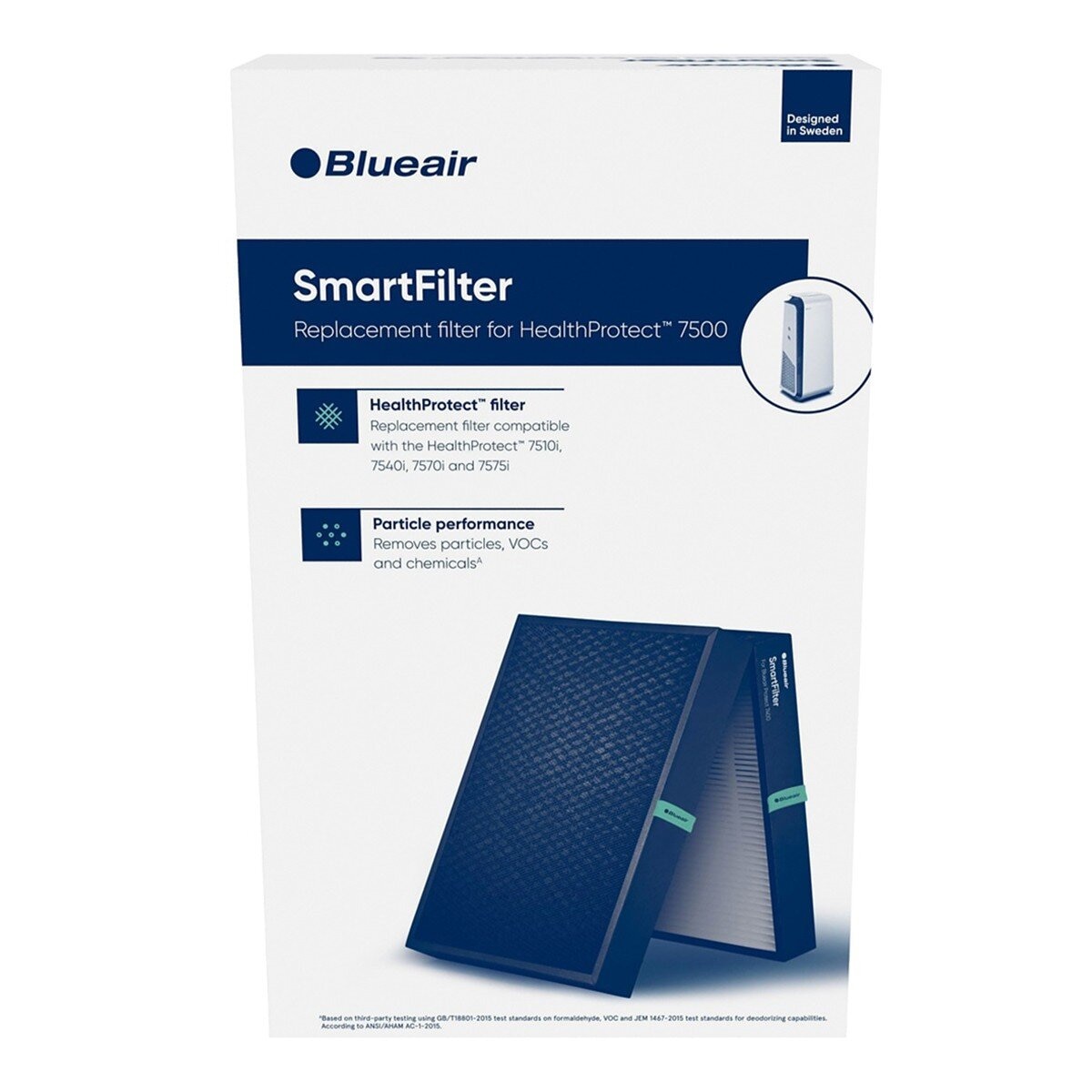 Blueair HealthProtect SmartFilter 7500系列 專用智能濾網 2入組 (4片)