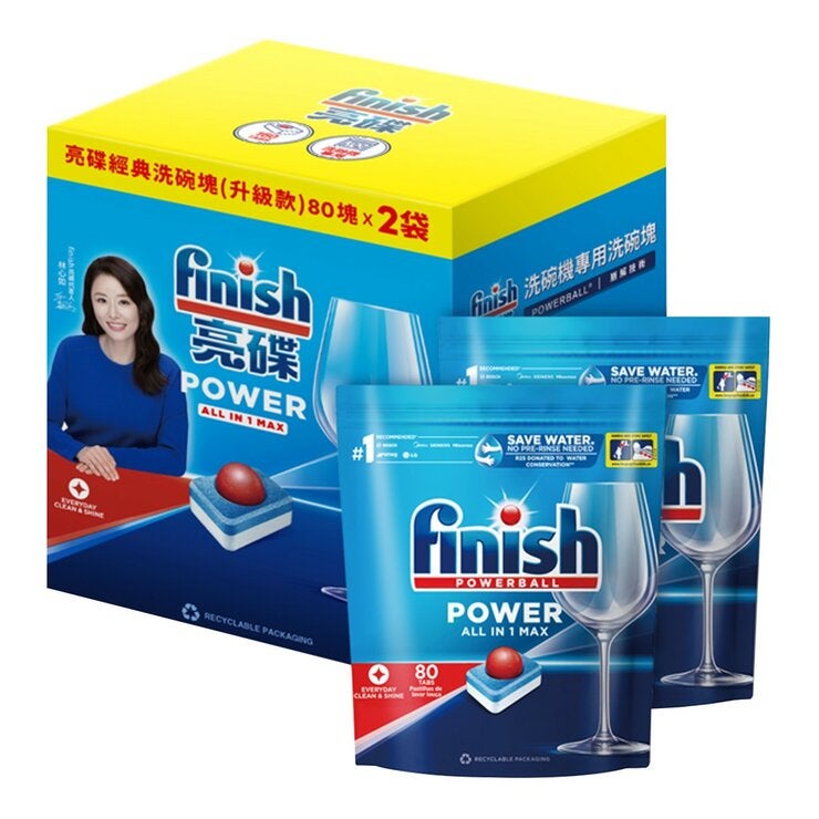 亮碟 經典洗碗塊 80顆 X 2入組 亮碟 經典洗碗塊 80顆 X 2入組