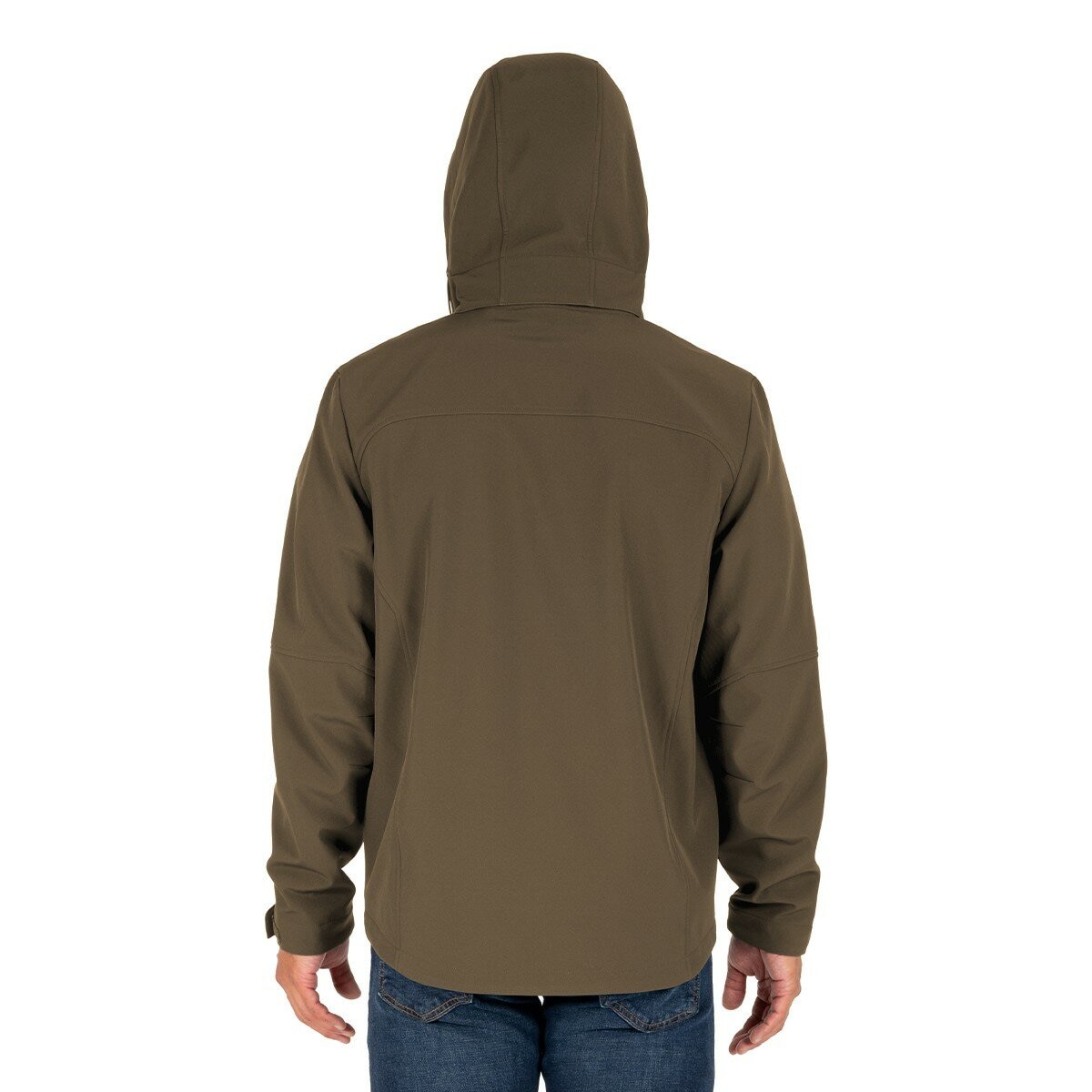 Gerry 男防風軟殼外套 棕