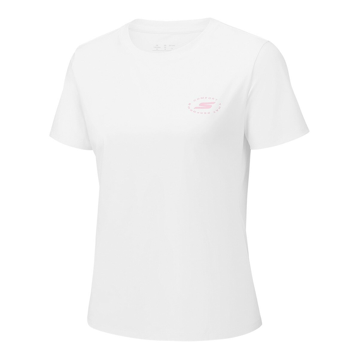 Skechers 女涼感短袖上衣 白