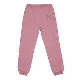 Pekkle 兒童運動長褲二件組 粉/米白 4T