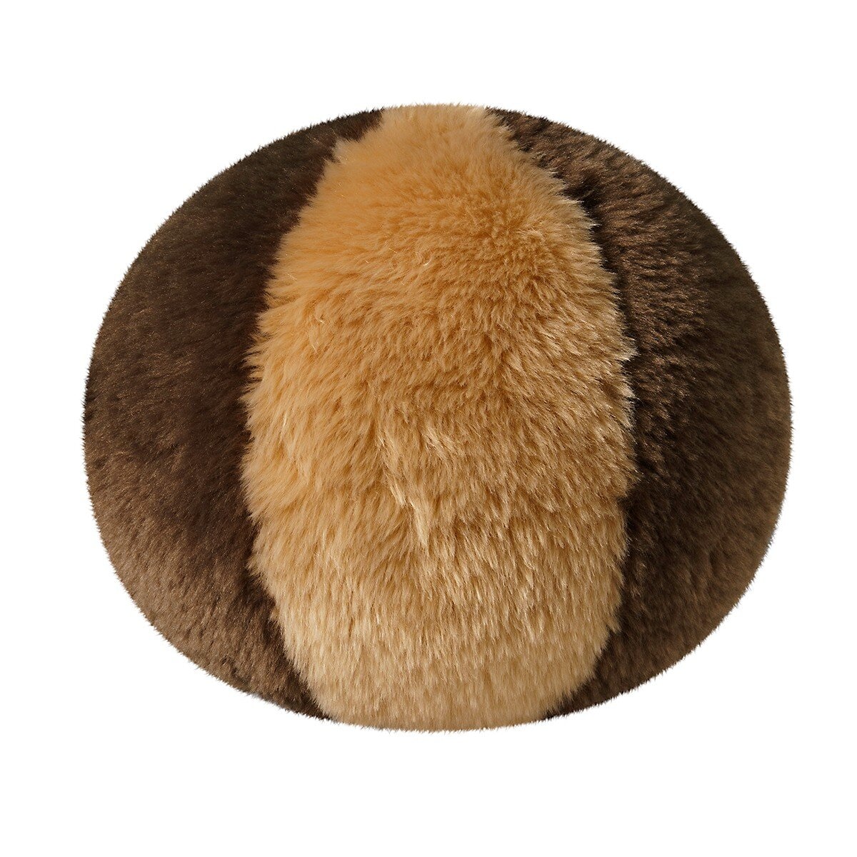 Mon Chateau 仿動物毛圓形抱枕 30公分 X 30公分 X 30公分