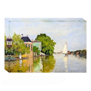 莫內-白帆風景松木框油畫 30x45 cm 莫內-白帆風景松木框油畫 30x45 cm