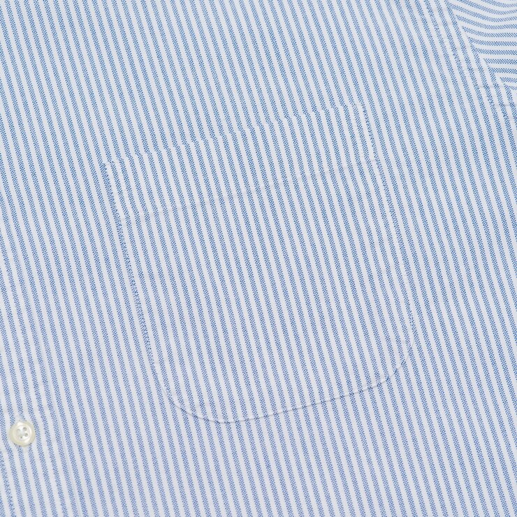 Brooks Brothers 男長袖襯衫 藍色條紋 L
