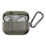 MAGEASY Odyssey 抗衝擊磁扣手繩耳機殼 AirPods Pro 1 & 2 金屬綠 MAGEASY Odyssey 抗衝擊磁扣手繩耳機殼 AirPods Pro 1 & 2 金屬綠