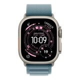 Apple Watch Ultra 3 GPS + 行動網路 49公釐 原色鈦金屬錶殼 附淡藍色高山錶環 L Apple Watch Ultra 3 GPS + 行動網路 49公釐 原色鈦金屬錶殼 附淡藍色高山錶環 L
