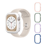 犀牛盾 Apple Watch Series 9/8/7 共用 45公厘 CrashGuard NX保護殼 + 4色飾條 粉/藍/紫/綠