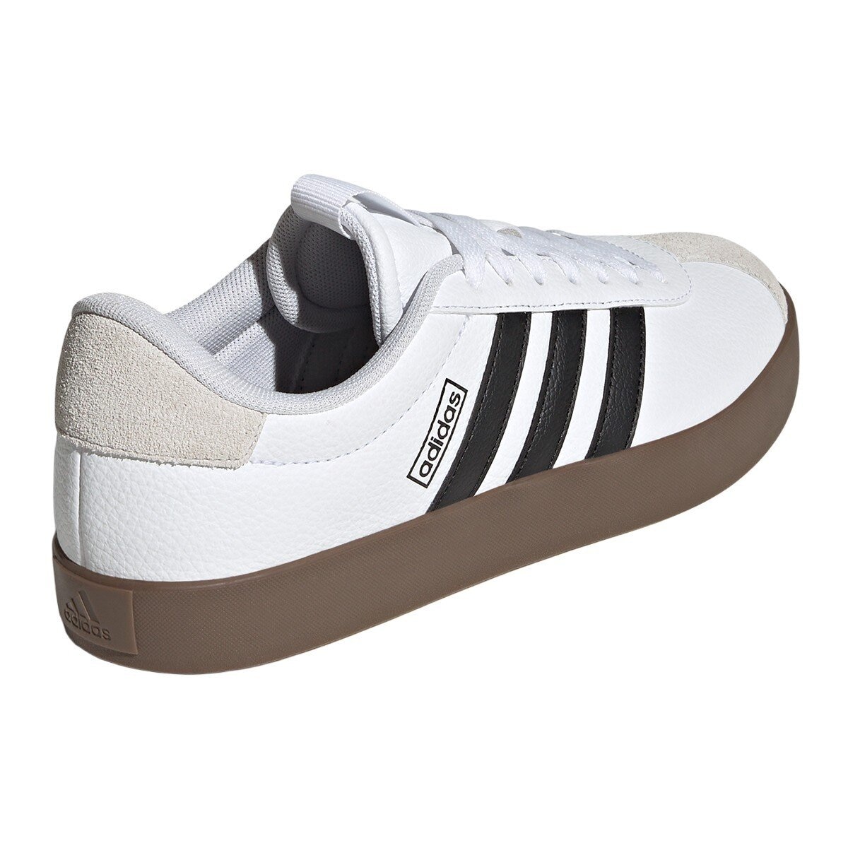 Adidas 女滑板鞋 白