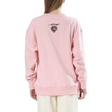 Ed Hardy 女刺繡圓領長袖上衣 粉