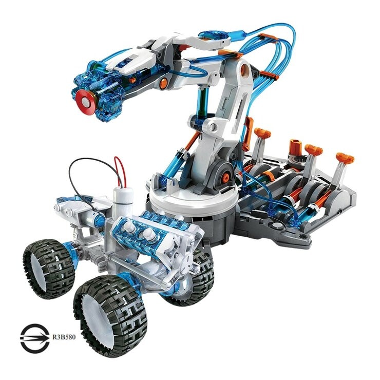 Pro'sKit 寶工液壓手臂及鹽水引擎車組 附手鉗 / 8~10歲以上