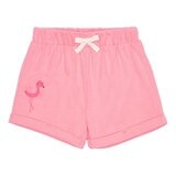 Pekkle 兒童短褲四件組 粉色夏日 6T