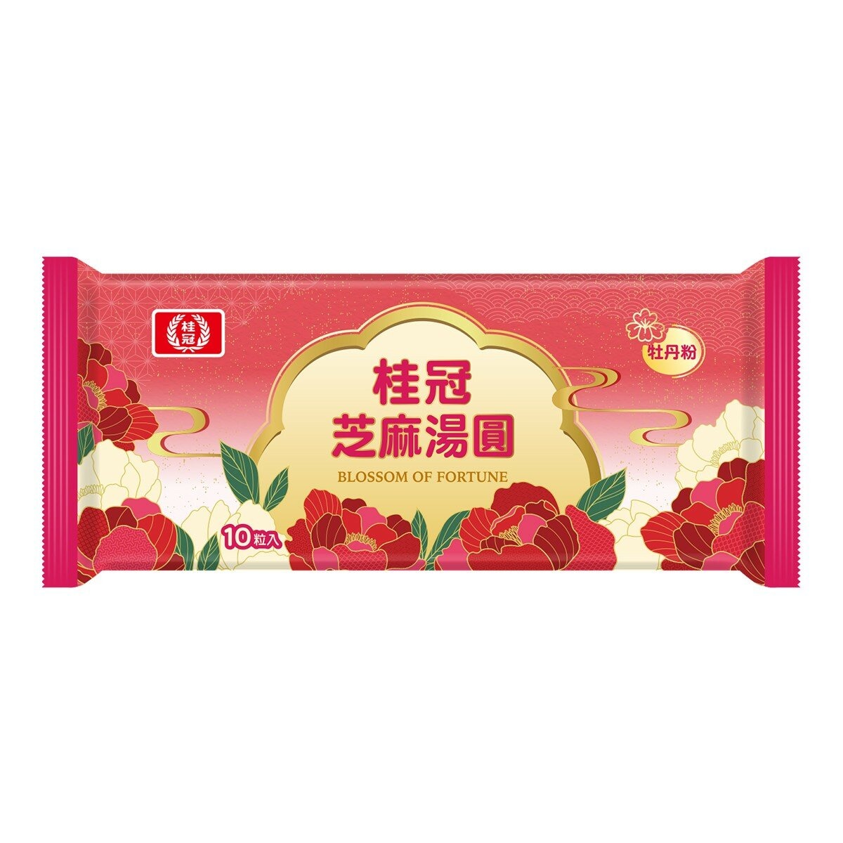 桂冠 冷凍芝麻湯圓花生仁湯組 2200公克