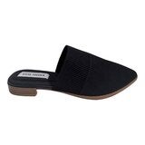Steve Madden 女針織拖鞋 黑
