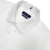 Nautica 男長袖襯衫 白