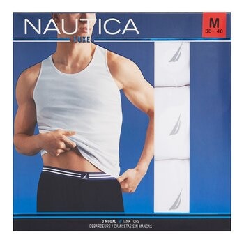 Nautica 男背心三入組