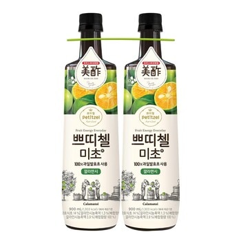 Petitzel 金桔風味醋濃縮飲品 900毫升 X 2瓶 Petitzel 金桔風味醋濃縮飲品 900毫升 X 2瓶