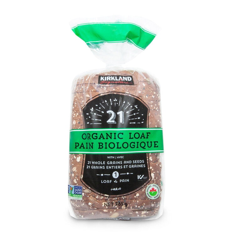 科克蘭有機 21 穀物吐司 765公克 X 2 入