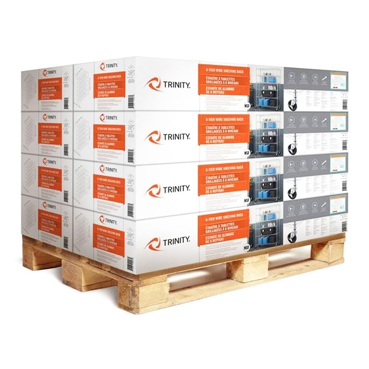 Trinity 6 層置物架 8入