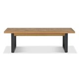 Bentley Designs Indus Rustic 橡木 餐桌椅四件組