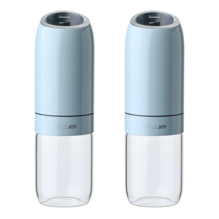 Circle Joy 不鏽鋼電動調味料研磨機 2件組 Circle Joy 不鏽鋼電動調味料研磨機 2件組