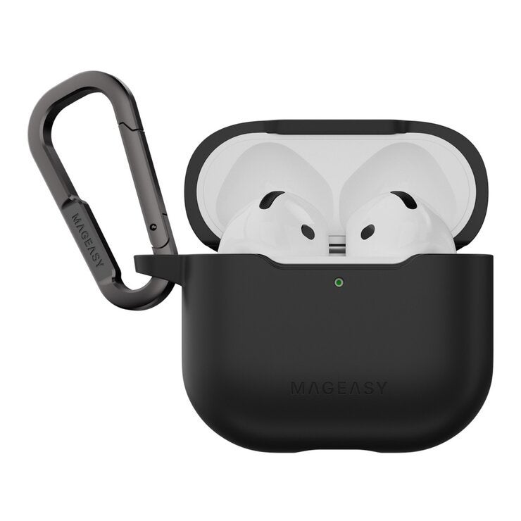 MAGEASY Skin 耳機保護殼 AirPods 4/5 黑色