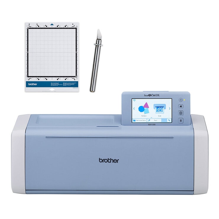 Brother ScanNCut DX SDX1200 掃圖裁藝機組 含低黏度襯墊 X 1+自動刀片 X 1