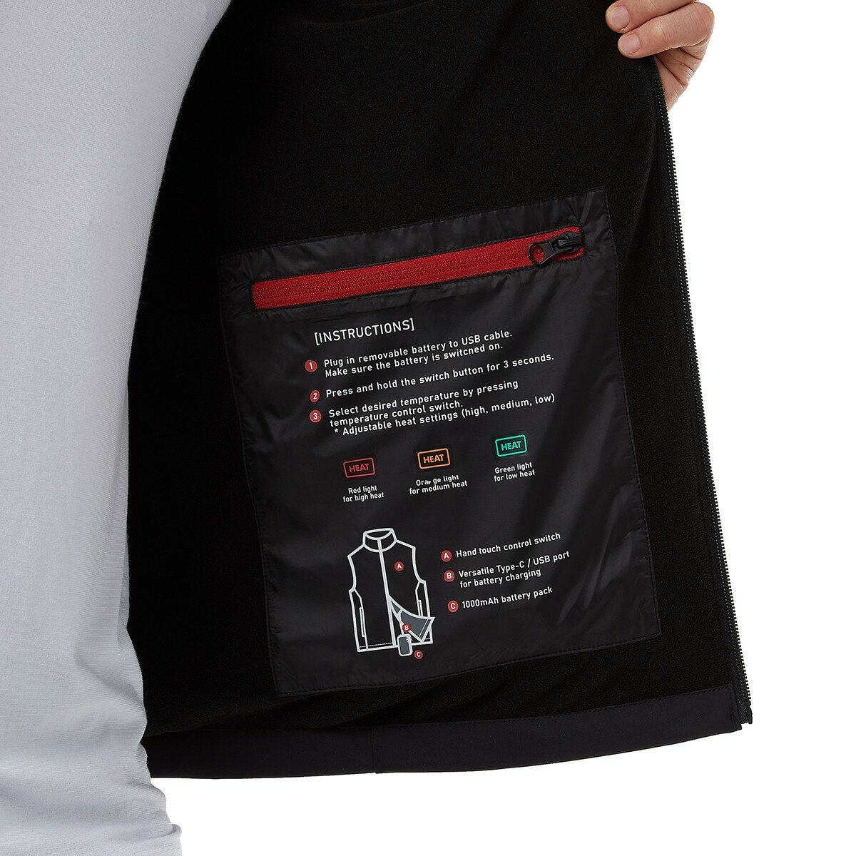 32 Degrees 發熱背心 M