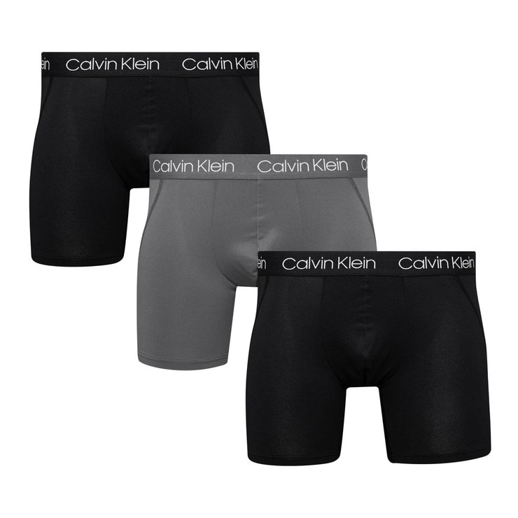 Calvin Klein 男彈性內褲 3入組 黑色組