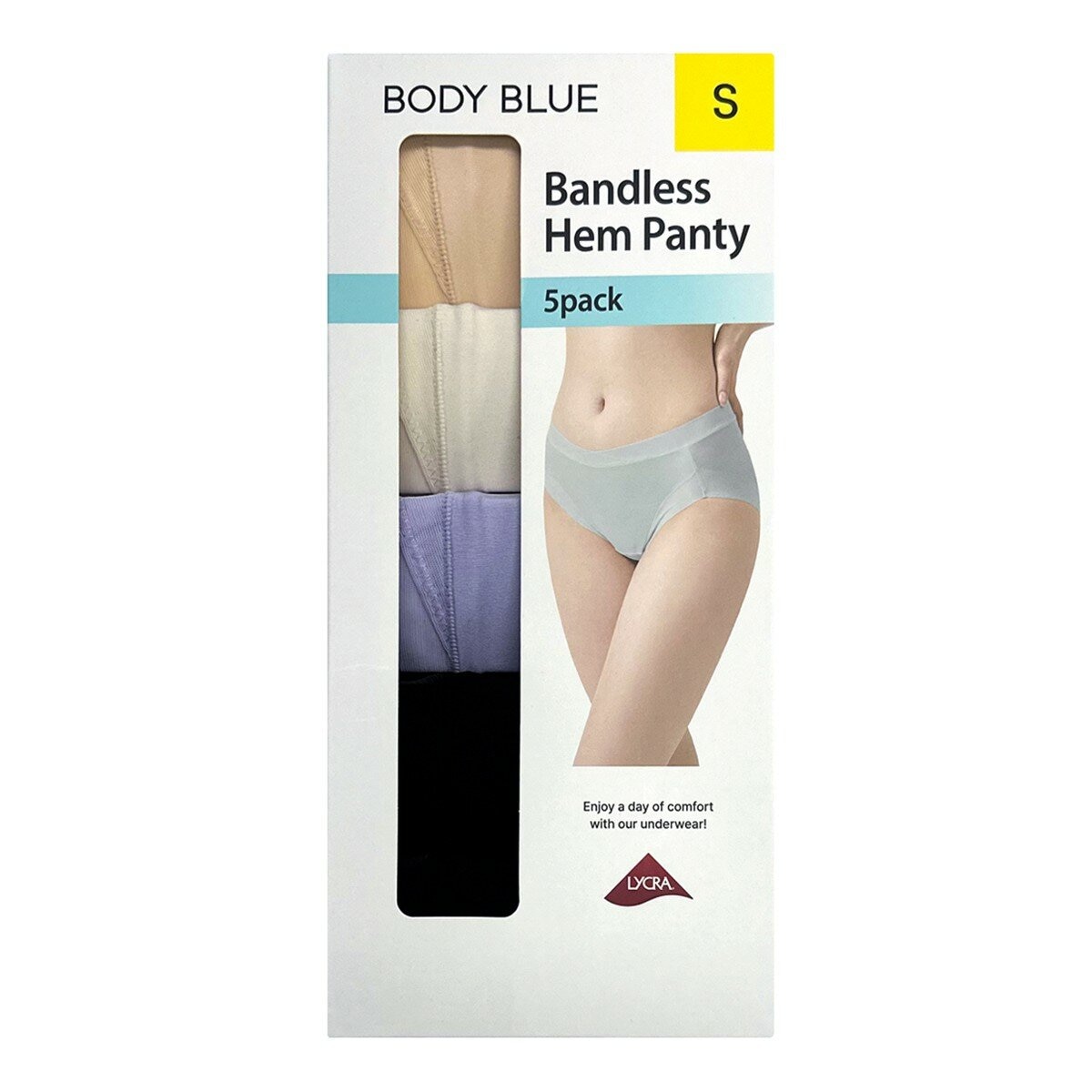 Body Blue 女無痕內褲 5入組 S