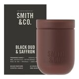 SMITH & CO. 香氛蠟燭 250公克 黑沉香與藏紅花
