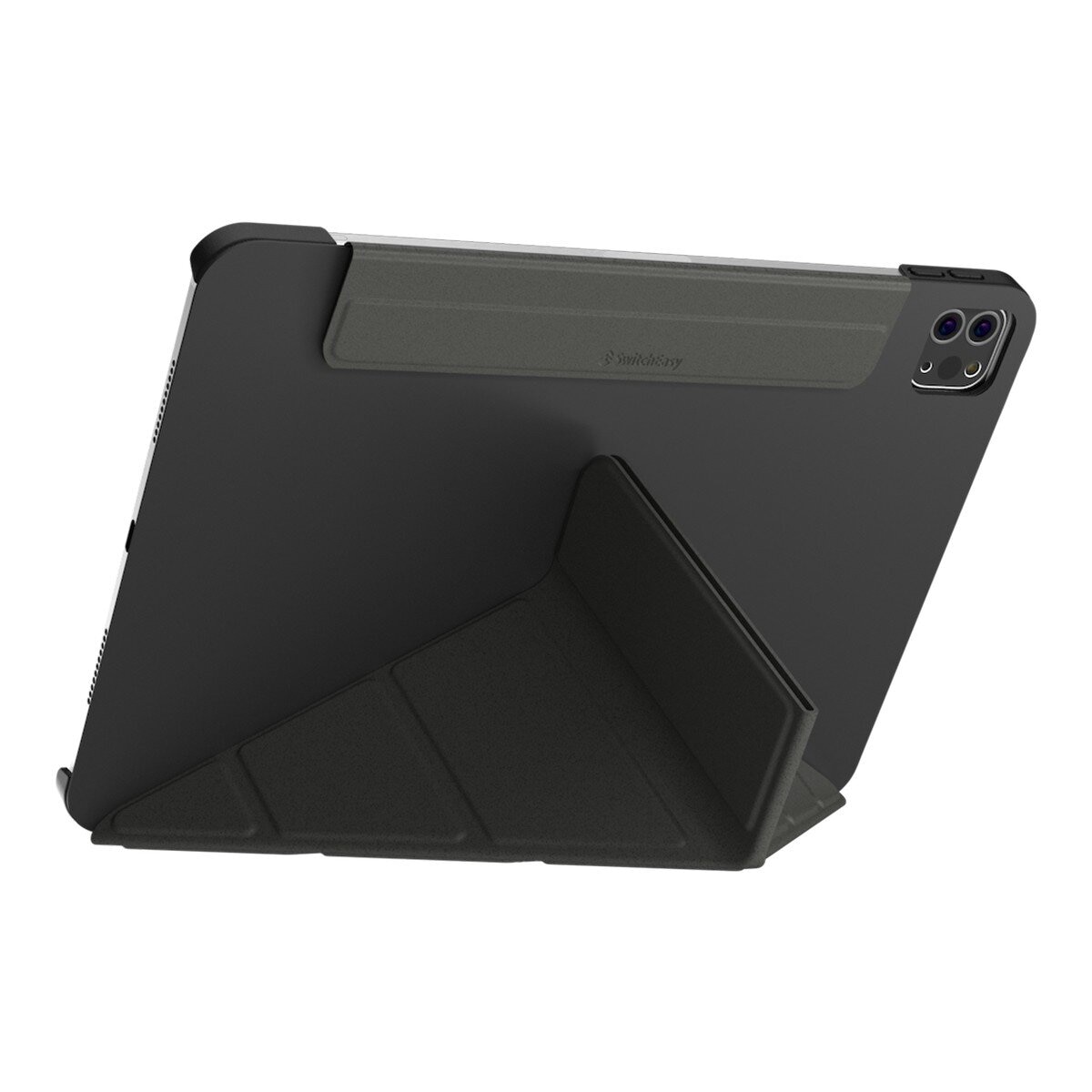 SwitchEasy Origami 全方位多角度支架保護套 iPad Air 11吋 M3 / M2 & iPad Pro 11吋 2022 M2 - 2018 & iPad Air 10.9吋 2022-20 黑色