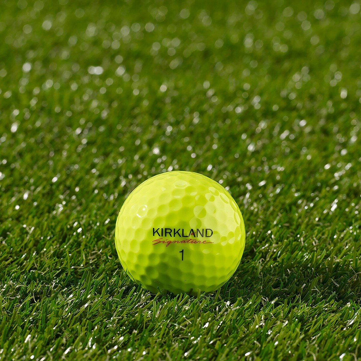 科克蘭 高爾夫三層球24入 黃球