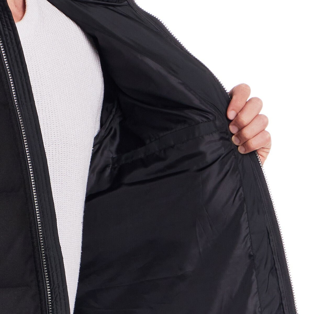 Weatherproof 男填充外套 黑