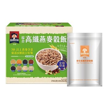 桂格綜合高纖燕麥穀飯 1.25公斤 X 3包