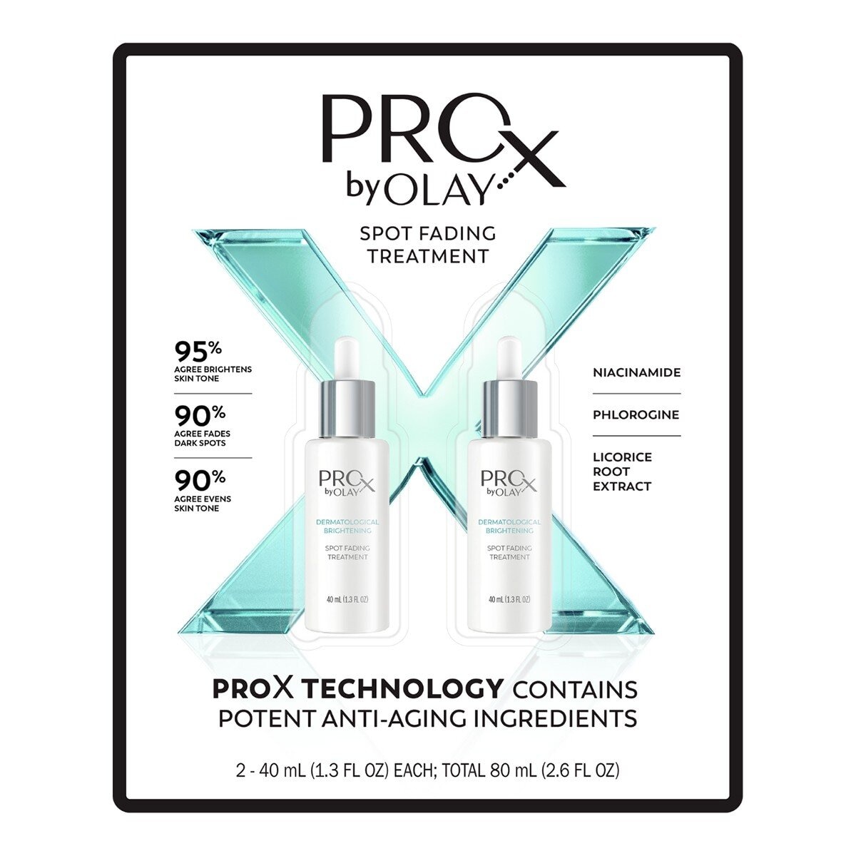 OLAY ProX 亮白淡斑精華 40毫升 X 2入