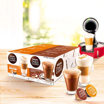 Dolce Gusto 雀巢焦糖瑪奇朵+巧克力歐蕾膠囊組 Dolce Gusto 雀巢焦糖瑪奇朵+巧克力歐蕾膠囊組