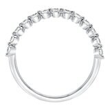 0.37克拉 18K白K金 圓形鑽石戒指 VS2/I