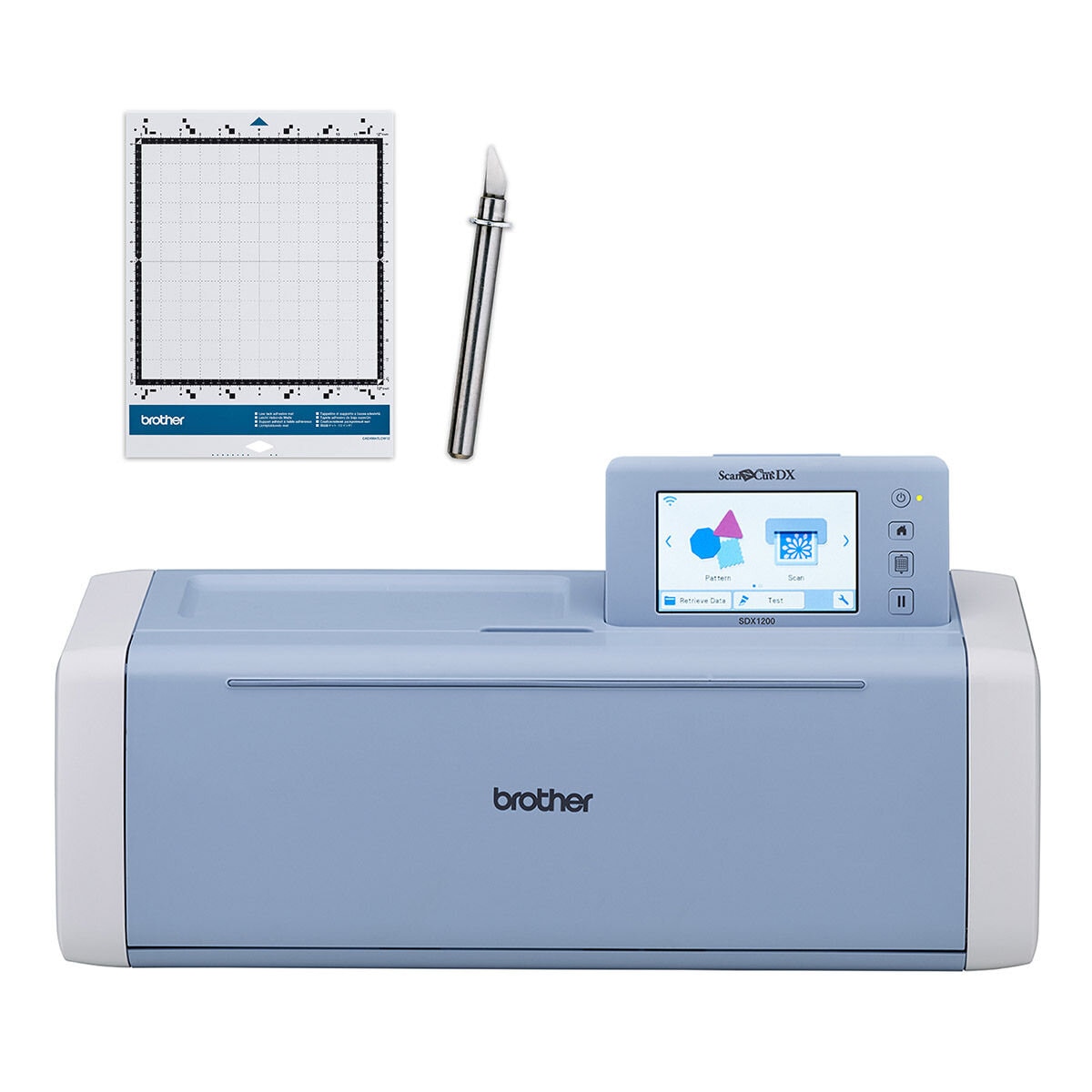 Brother ScanNCut DX SDX1200 掃圖裁藝機組 含低黏度襯墊 X 1+自動刀片 X 1