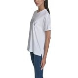 DKNY Jeans 女 Logo 短袖上衣 白
