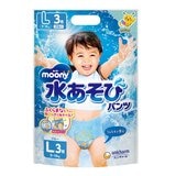 Moony 玩水褲 L號 24片 藍色