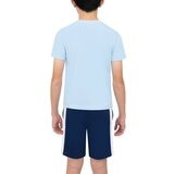 Fila 兒童短袖套組三件組 白/藍