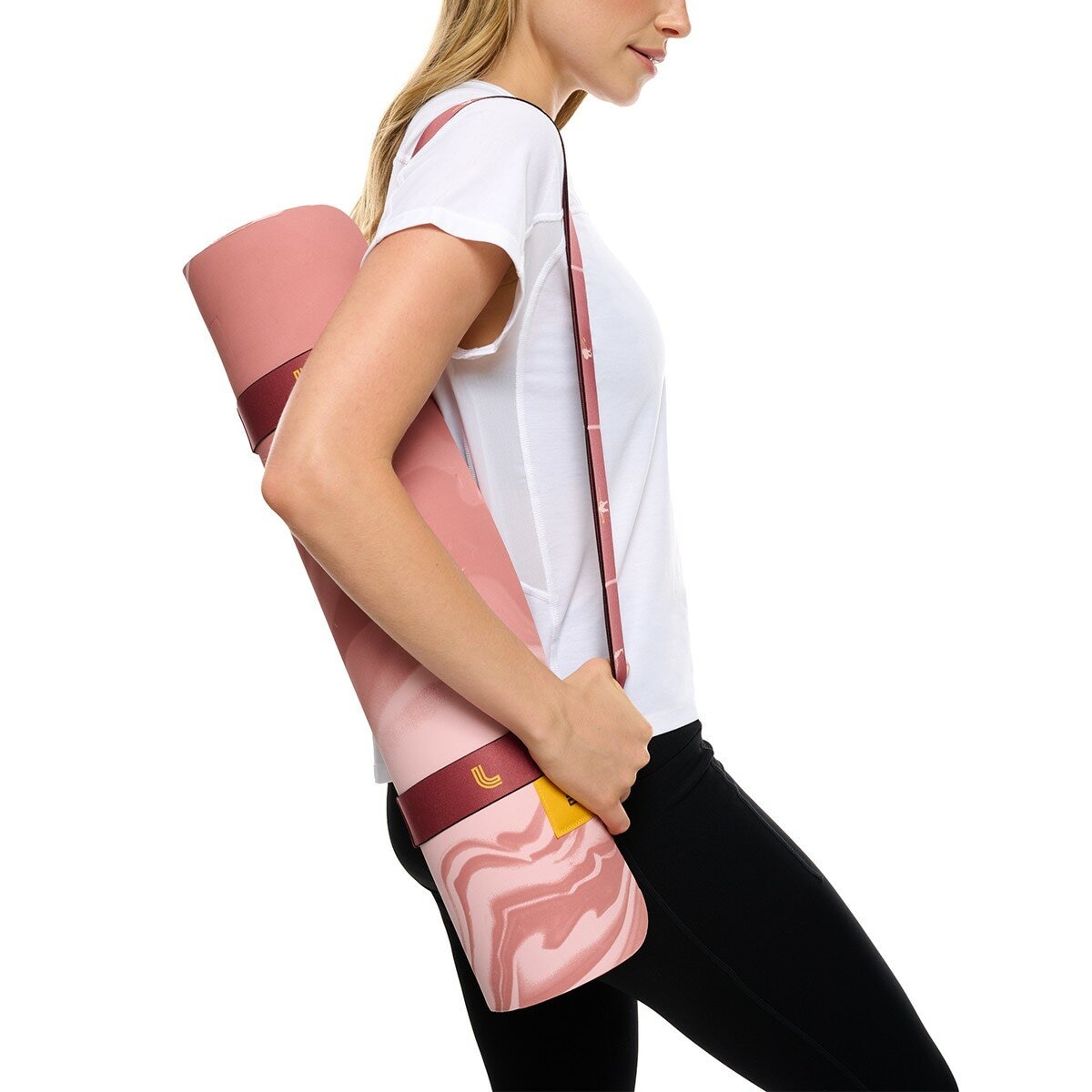 Lole 瑜珈墊含彈力帶