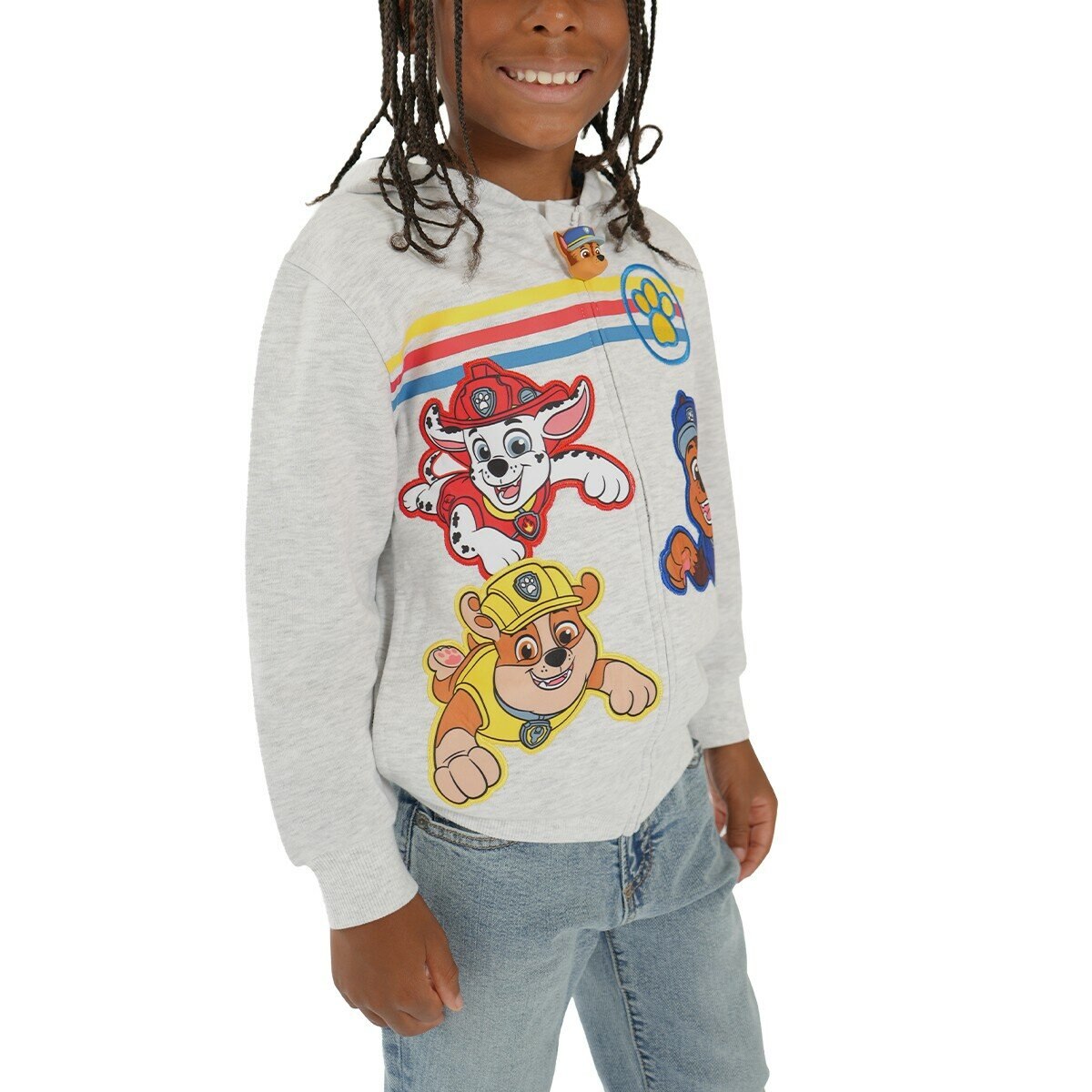 兒童卡通圖案連帽外套 BOYPATROL