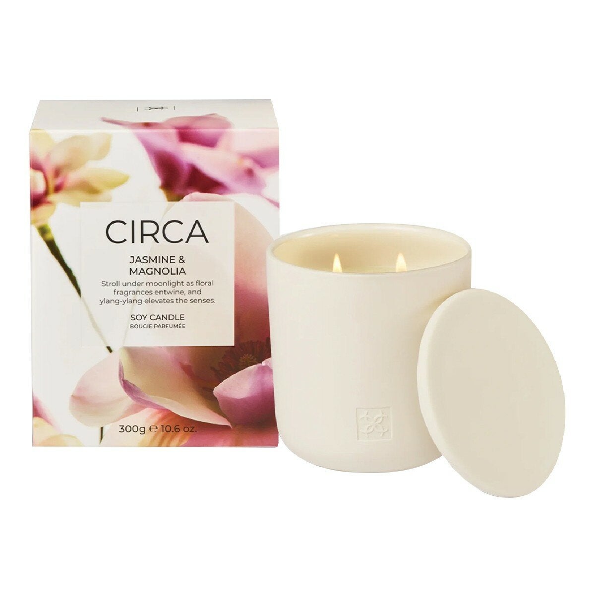 CIRCA 大豆香氛蠟燭 300公克 茉莉花和木蘭