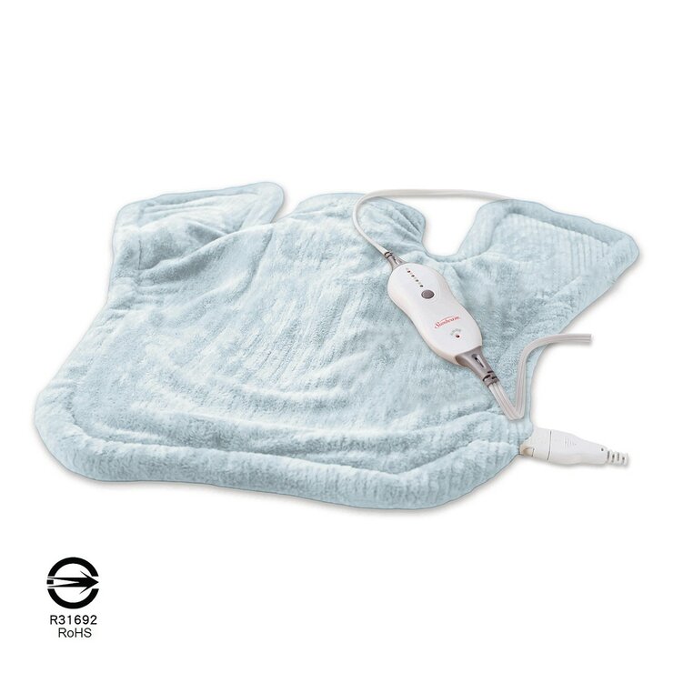 Sunbeam 夏繽電熱披肩(XL加大款) 天藍色